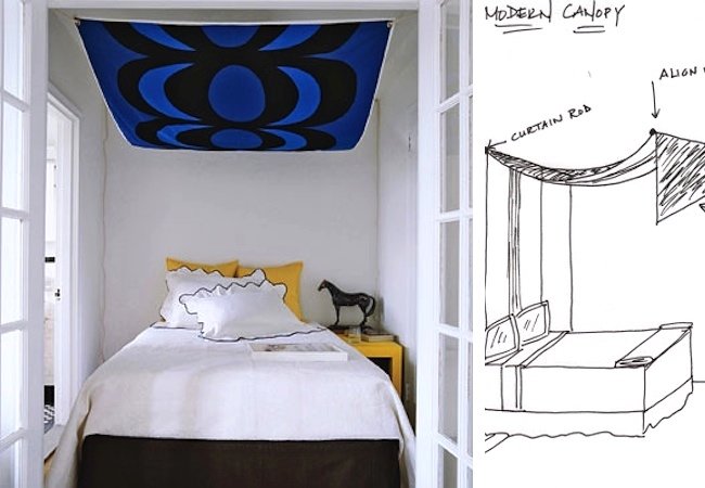 DIY Canopy Bed - Modern