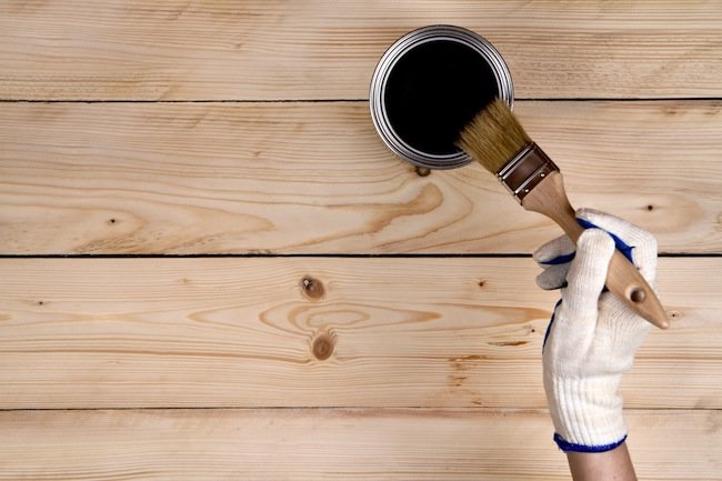 How To: Create a Faux Wood Grain… with Paint!