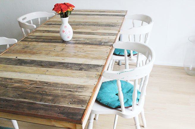 How To: Make a Tabletop with 2x4s