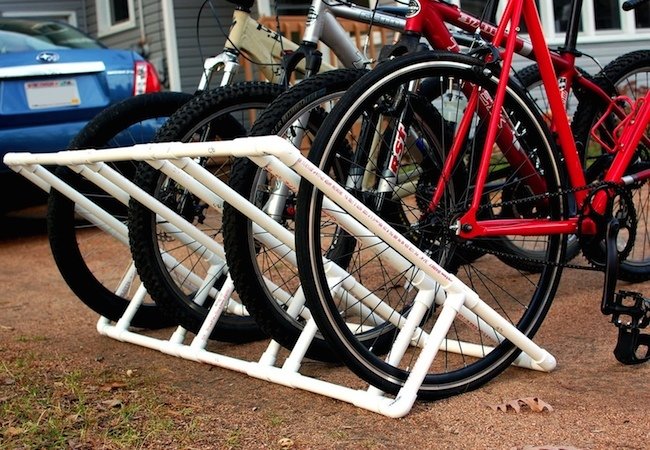 DIY Bike Rack - PVC