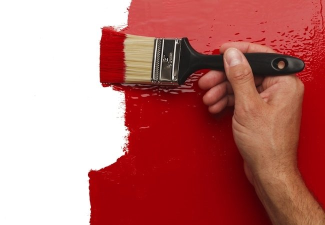 How To: Paint Over Stain