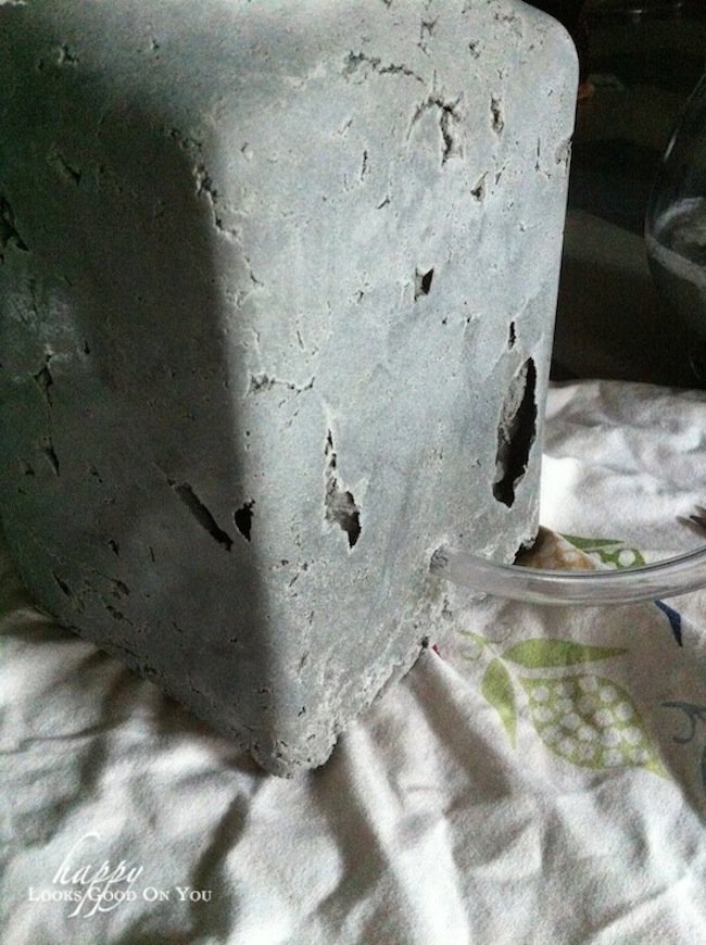 Ready to Wire DIY Concrete Lamp