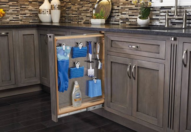 Fill the Awkward Gap in Your Kitchen with a Pullout Organizer