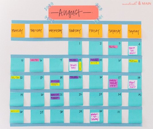 Weekend Projects: 5 Creative Ways to DIY Your Next Calendar