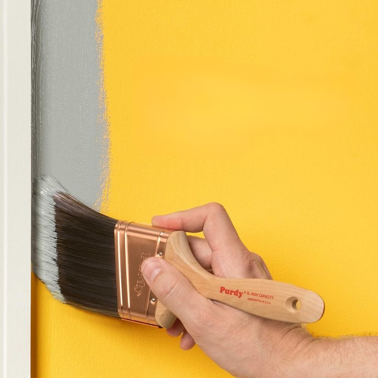 Purdy paint brush for edging or cutting in.