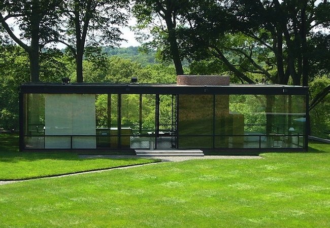 Famous Houses' Leaky Roofs - Glass House