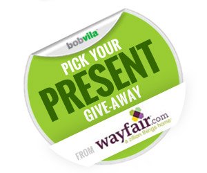 Enter Bob Vila’s “Pick Your Present” Give-Away from Wayfair!