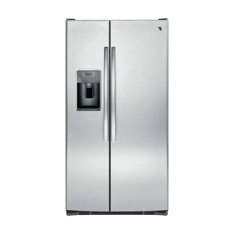 GE 25.3-cu. ft. Side-by-Side Refrigerator Stainless
