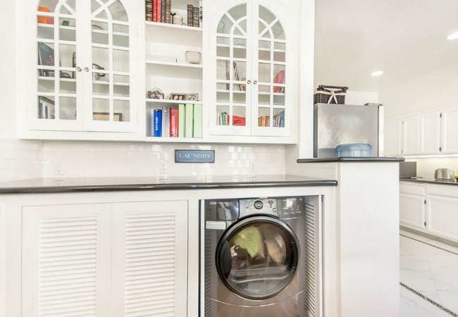 8 (Nearly) Invisible Laundry Rooms