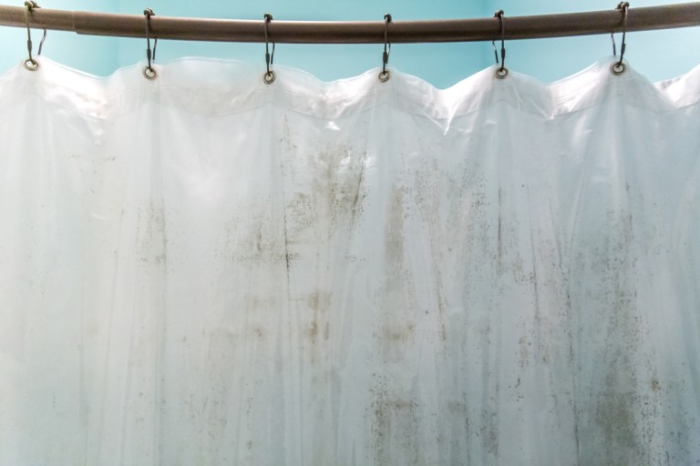 How to Clean a Shower Curtain, Curtain Liner, and Curtain Rings