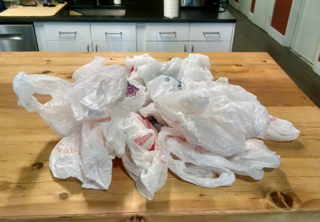 Plastic Bags Mess
