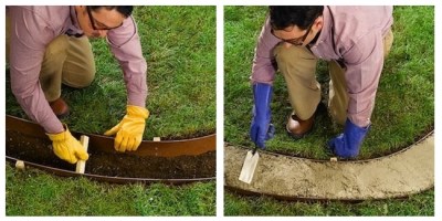 How to Make Concrete Garden Edging - Bob Vila