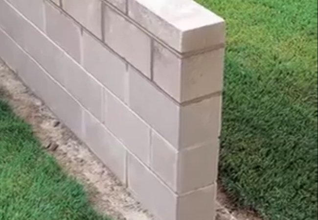How to Build a Cinder Block Wall