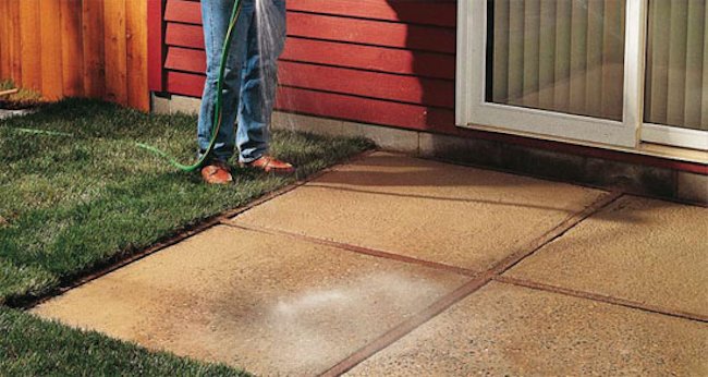 DIY Concrete Patio