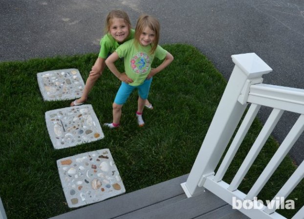DIY Kids: Make a Garden Stepping Stone