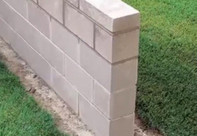 How To: Build a Cinder Block Wall