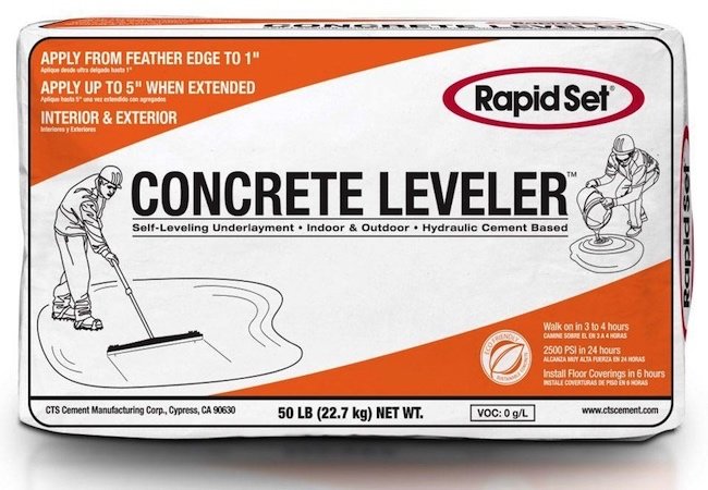 Leveling a Concrete Floor - Rapid Set