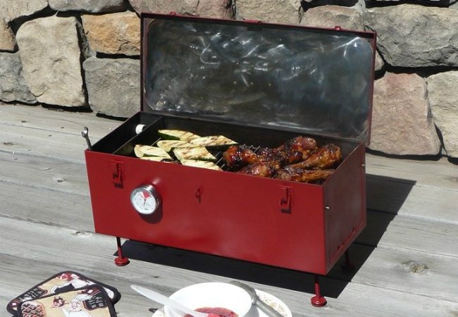 DIY Grill - Convert An Old Toolbox