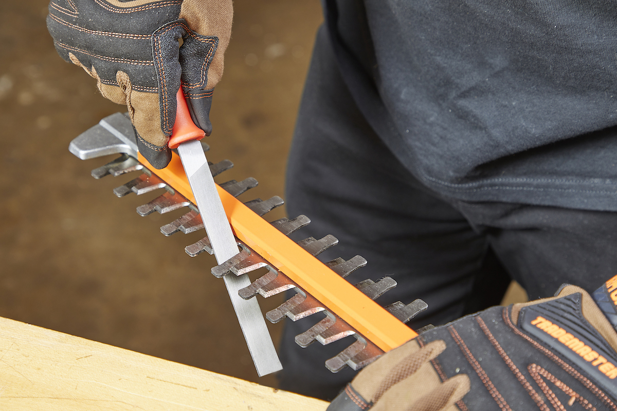 How to Sharpen Hedge Trimmers Includes Audio From Bob Vila