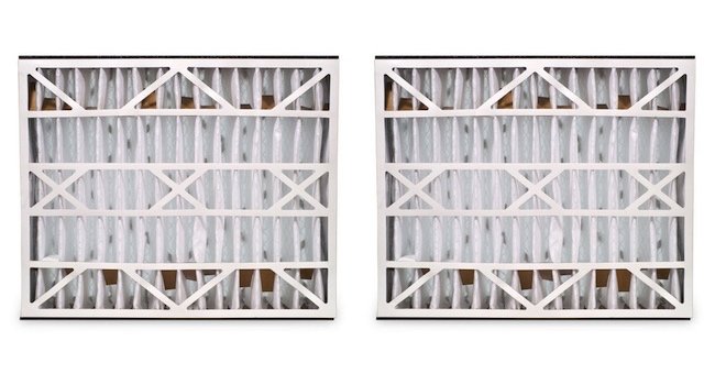 Replacing HVAC Filters - Side by Side Pleated Models