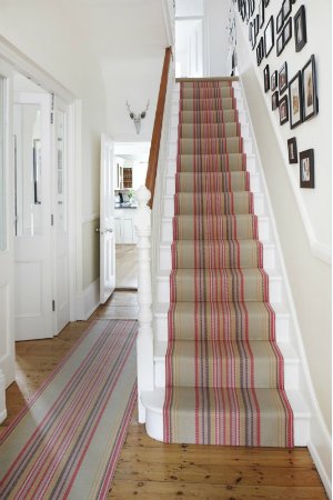 How to Install Carpet on Stairs - Entryway Stair Runner