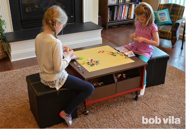 How to Build a LEGO Table with Your Kids This Weekend