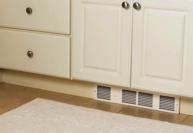 Kickspace Heaters - White Bathroom Unit