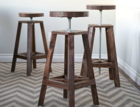 Weekend Projects: 5 Style-Boosting Bar Stools You Can Build