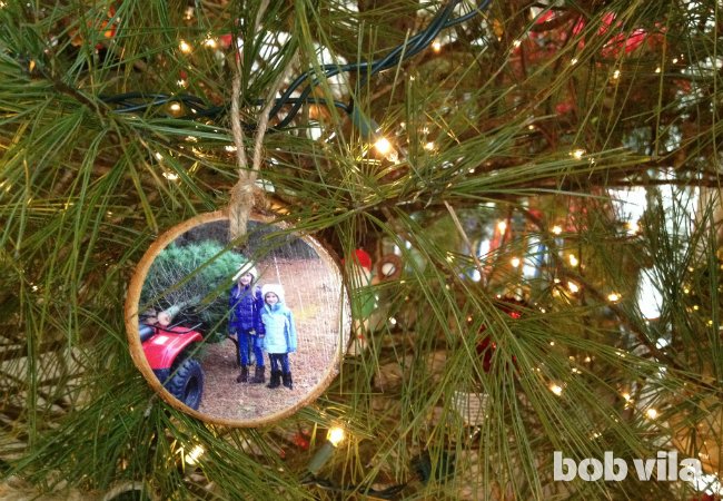 DIY Ornaments - Photo Christmas Tree Ornaments