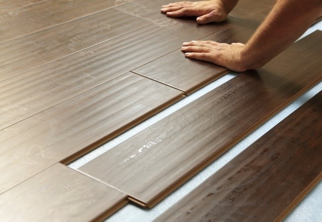 Laminate vs. Vinyl vs. Tile Flooring - Laminate Option
