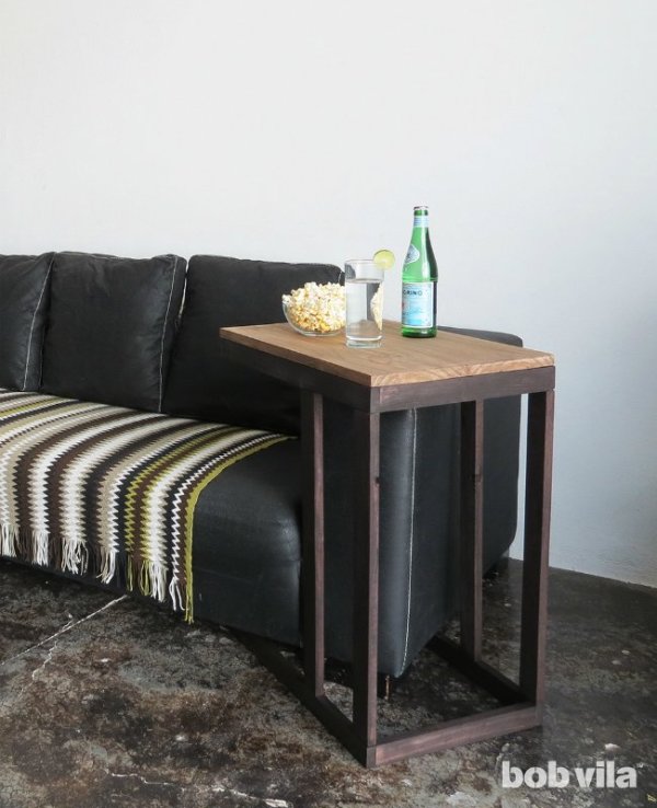 Wooden C Table with an Open Frame — Bob Vila