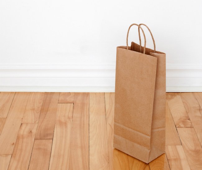 paper bag flooring