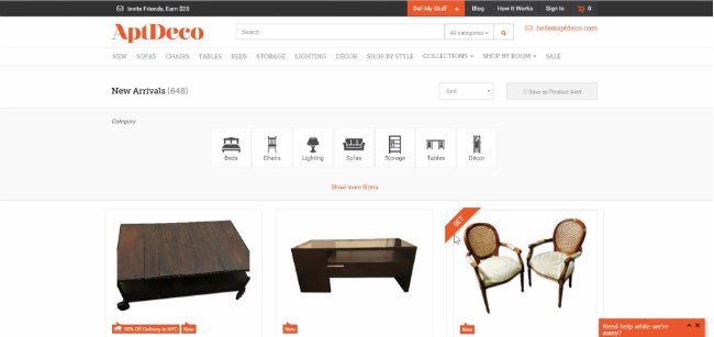 Selling Used Furniture - AptDeco