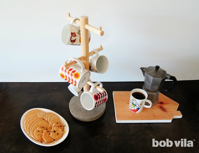 Coffee Mug Tree - How to Build Your Own