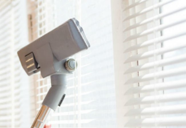 Best Way to Clean Blinds - Vacuum