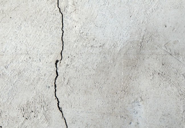 Cracked Concrete - Foundation
