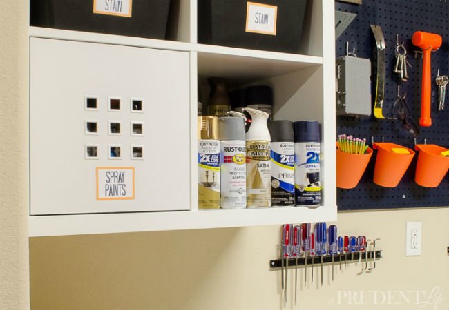 DIY Garage Shelves - IKEA