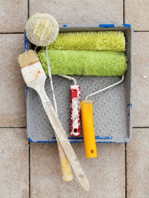 How to Paint a Bath Tub - Painting Tools in the Bathroom