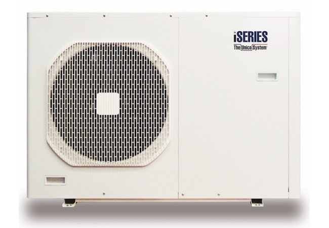 Small Duct High Velocity HVAC Efficiency - Unico iSeries Outdoor Unit