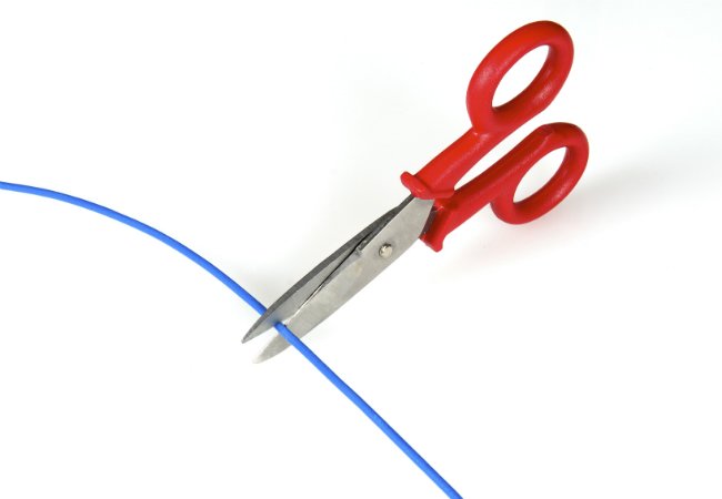 How to Strip Wire - Using Scissors