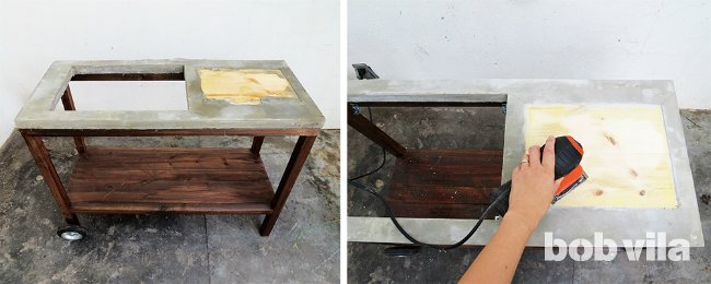 DIY Outdoor Kitchen - Step 14