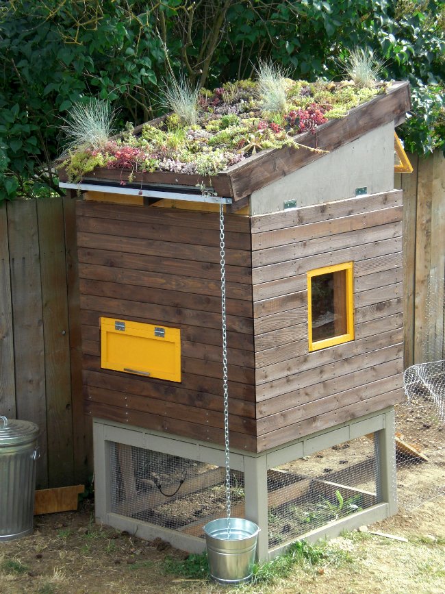 DIY Chicken Coop - Design from Landscape+Urbanism