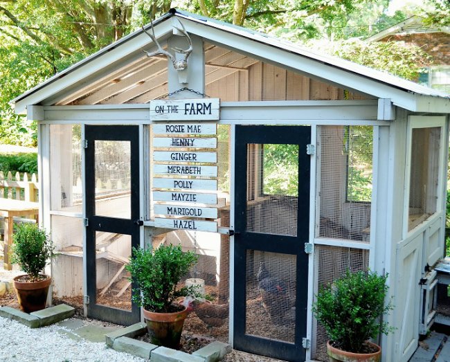 DIY Chicken Coop - Design from Redeem Your Ground