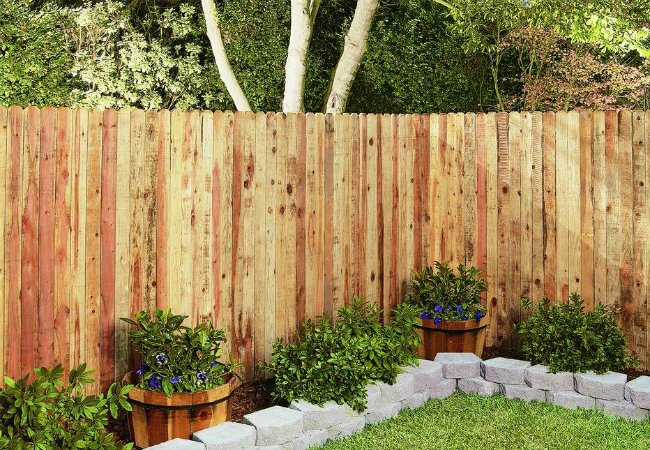 Fence Type - Redwood