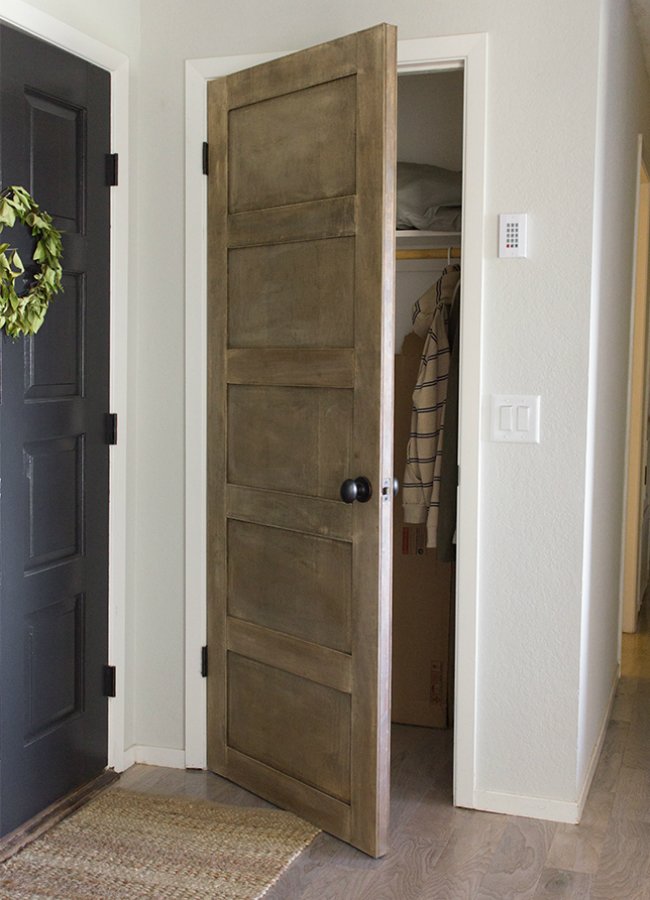 How to Build a Door - "Salvaged" Closet Door by Jenna Sue Design Co.