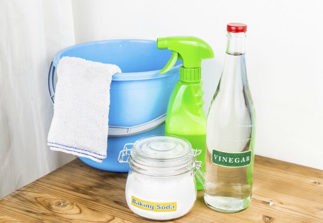 How to Get Rid of Gasoline Smell - Using Baking Soda and Vinegar