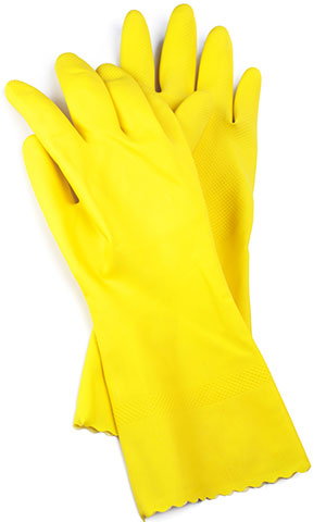 deck cleaner safety gloves