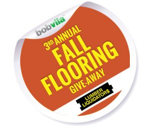 Enter Bob Vila’s 3rd Annual Fall Flooring Give-Away Today!