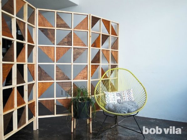 DIY Lite: This Stunning Room Divider Looks Better than Real Walls
