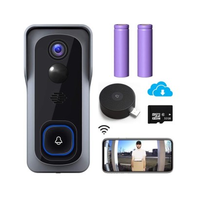 The Best Wireless Doorbell Option: Morecam WiFi Video Doorbell Camera